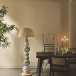 Enhance Your Living Room with a White Ceramic Floor Lamp