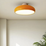 Nordic Retro Orange Ceiling Lamp: A Stylish Addition to Your Living Room