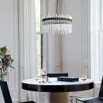 Elevate Your Kitchen with a Wave Glass Chandelier